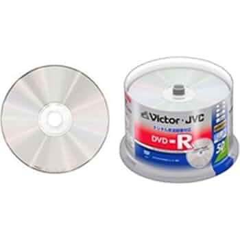 ビクター Victor JVC DVD-R 16倍速 120分 50枚 日本製 Amazon.co.jp: ビクター Victor 1回録画用 DVD-R CPRM 120分 50
